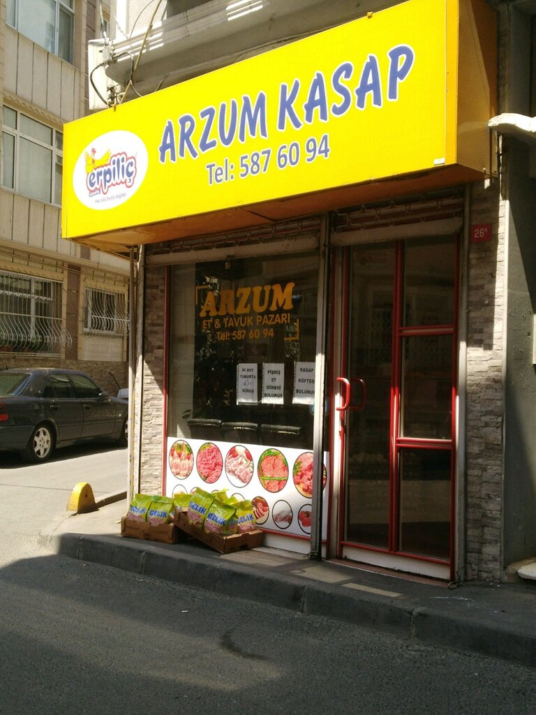 Kasap, şarküteri Arzum Et Ve Tavuk, Fatih, foto