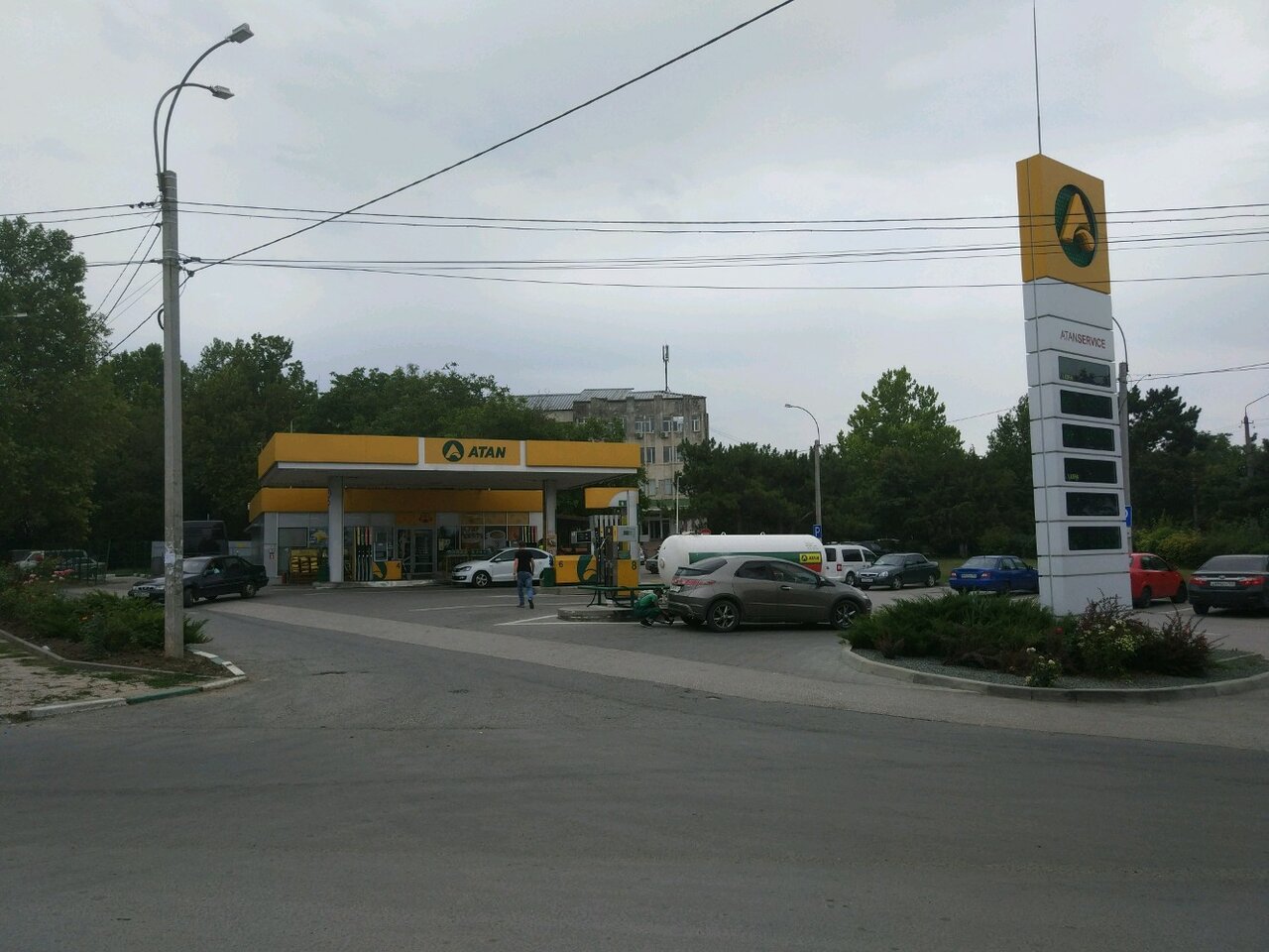 Атан крым карта заправок