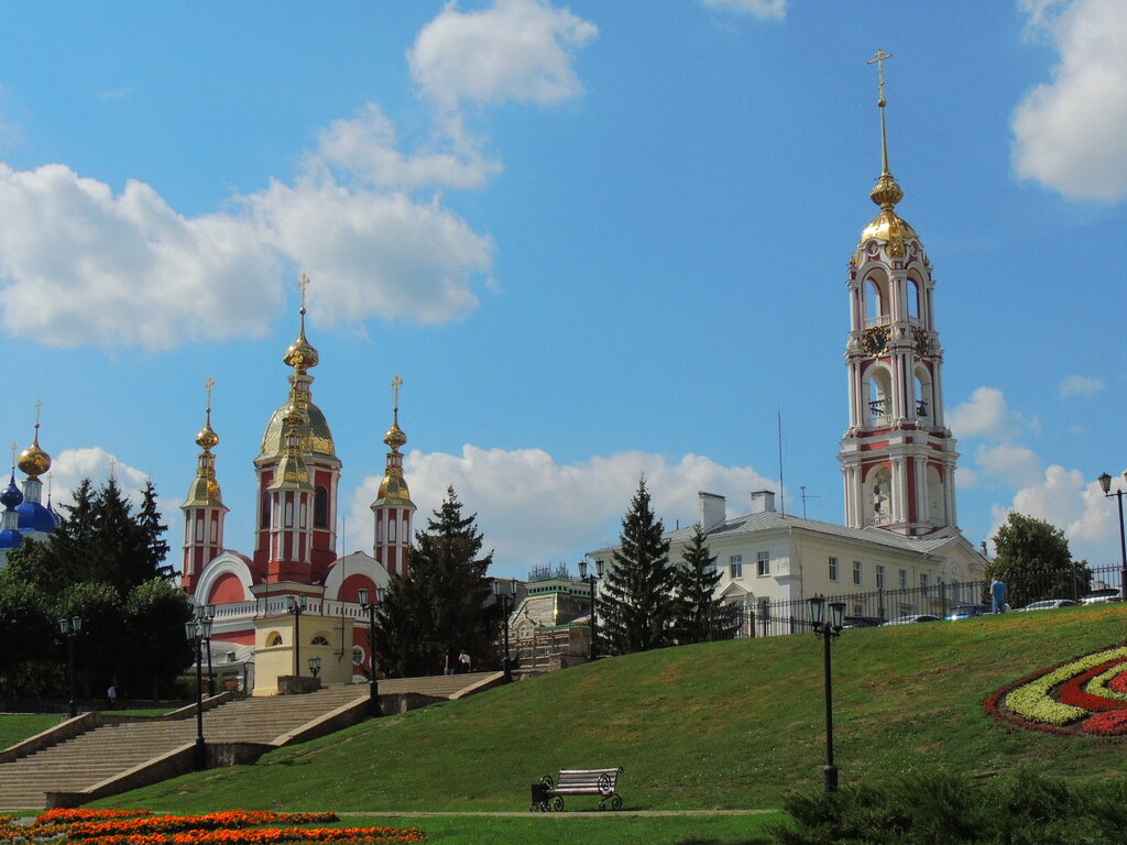 Landmark, attraction Колокольня Казанского богородичного мужского монастыря, Tambov, photo