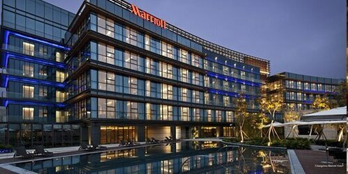 Внешний вид отеля Changzhou Marriott Hotel в Чанчжоу, фото 3