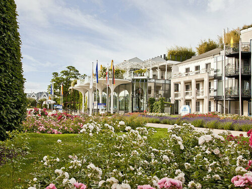 Внешний вид отеля Maritim Hotel & Internationales Congress Center Dresden в Дрездене, фото 4
