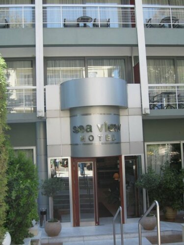 Внешний вид отеля Sea View Hotel в Муниципалитете Глифадах, фото 5