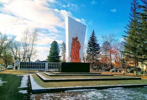 Н.И. Масалов (Кемеровская область, посёлок городского типа Тяжинский, площадь Победы), памятник, мемориал в Кемеровской области (Кузбассе)