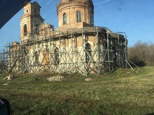 Церковь Покрова Пресвятой Богородицы (Курская область, Кореневский район, Любимовский сельсовет, село Любимовка), православный храм в Курской области