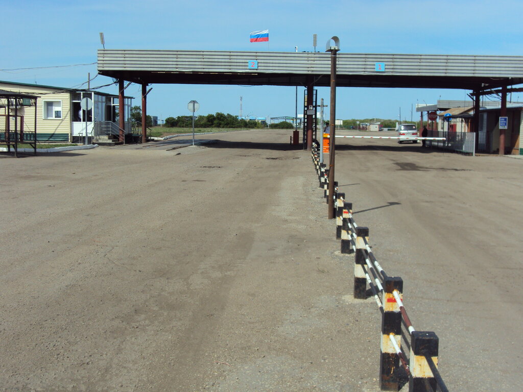 Пограничный переход Многосторонний автомобильный пункт пропуска Кулунда, Алтайский край, фото