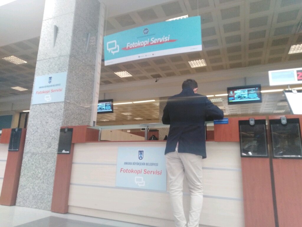 Copy center Ankara Metropolitan Municipality Photocopy Service, Ankara, photo