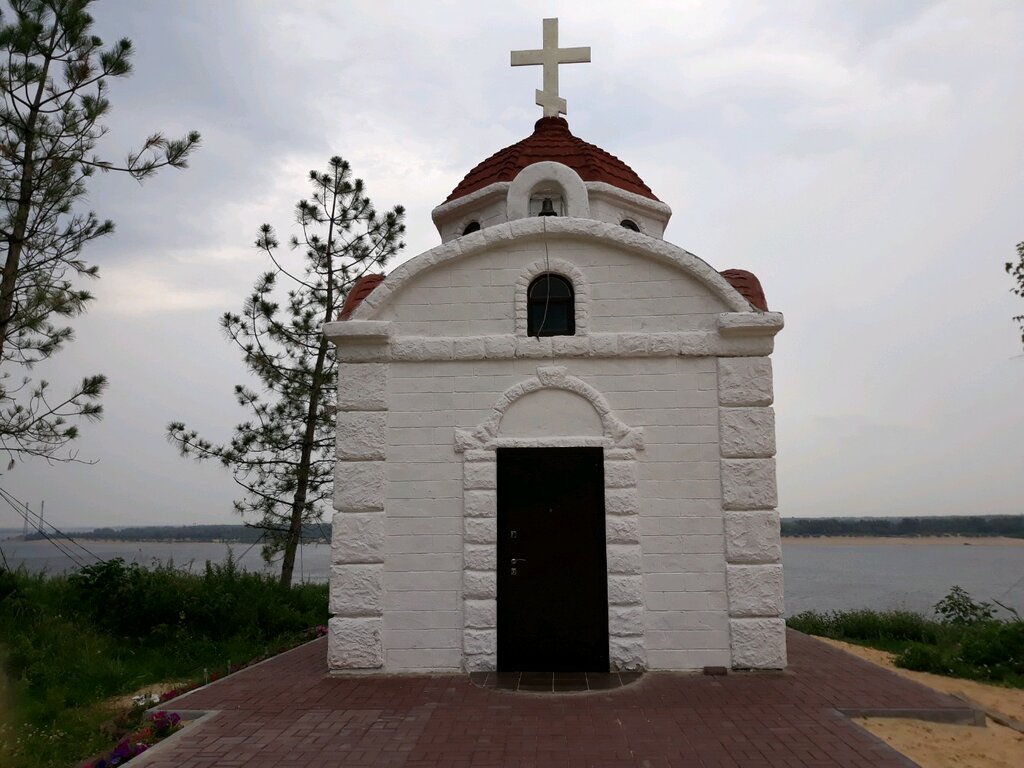 Часовня в Ополи Латвия