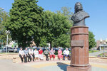 Памятник Б. П. Шереметеву (rabochiy posyolok Borisovka, ploshchad Ushakova, 16), producción de monumentos y lápidas