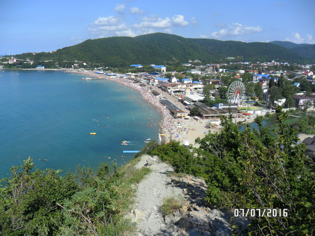 Çimərlik Medical Beach, Krasnodar diyarı, foto