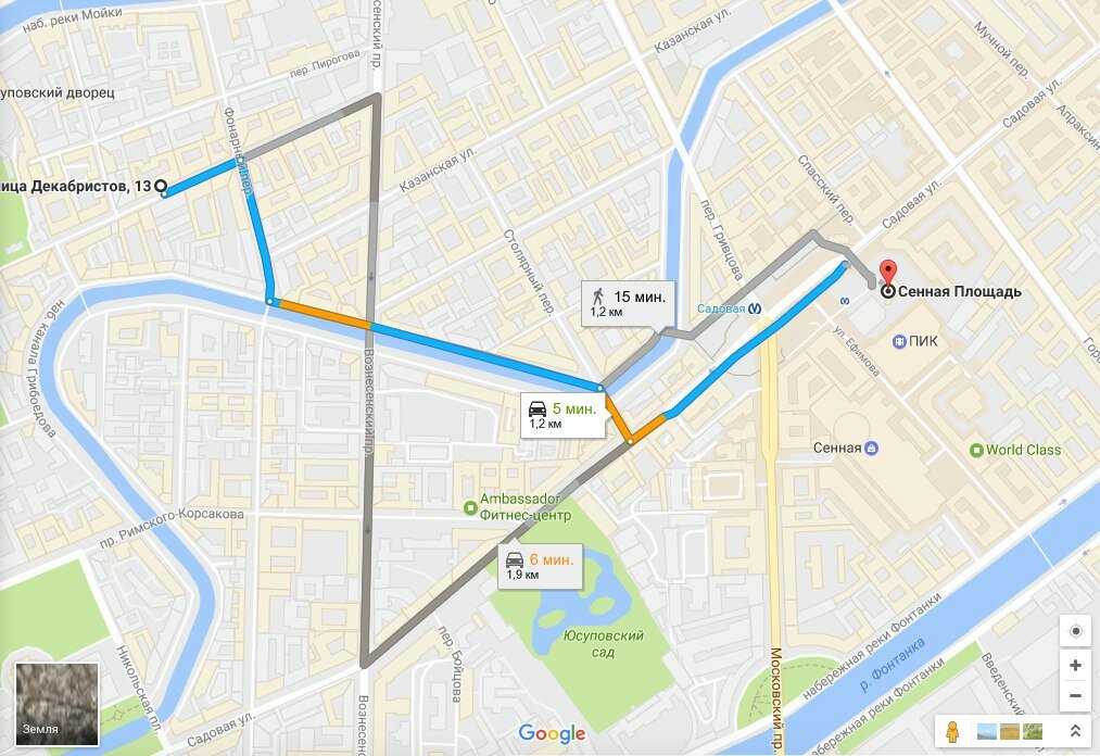 Юсуповский дворец пушкинская карта