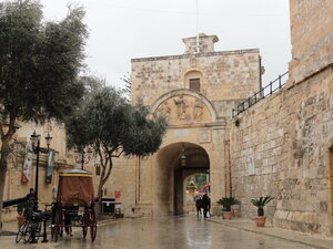 Mdina Gate (Mdina), landmark, attraction