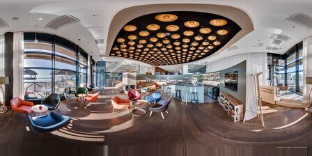 Внешний вид отеля Courtyard by Marriott Gdynia Waterfront в Гдыне, фото 4