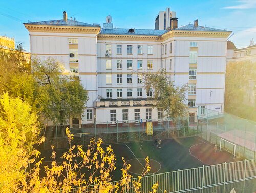 Школа № 2107, здание школы школа им. Р. Роллана, общеобразовательная ...