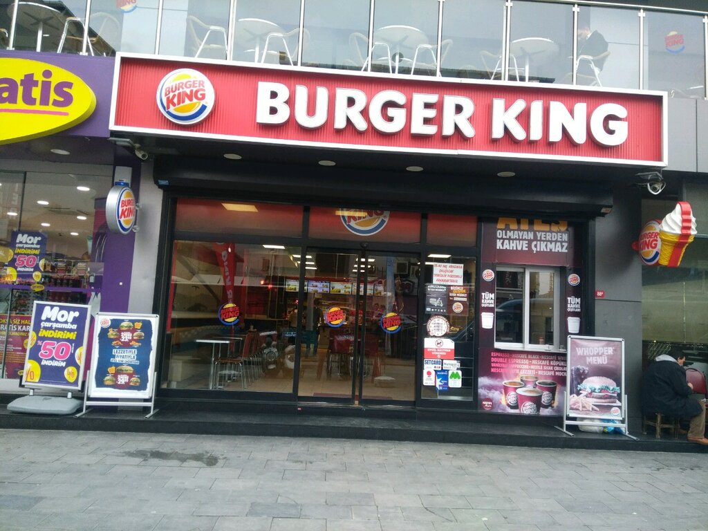 Fast food Burger King, Ümraniye, foto