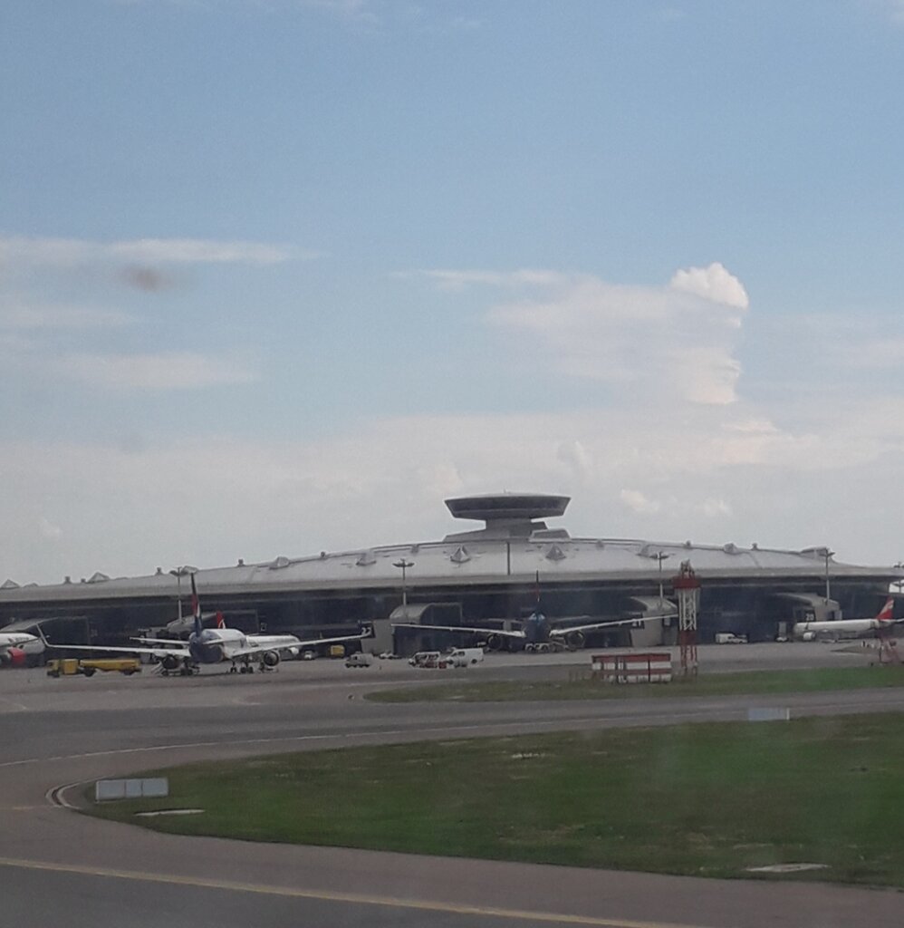 Havaalanı terminali Sheremetyevo international airport, terminal F, Moskova ve Moskovskaya oblastı, foto