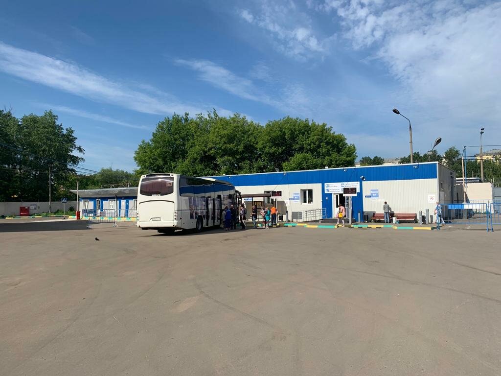 Bus station Mosgortrans Avtostantsiya Varshavskaya, Moscow, photo