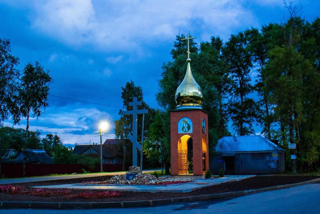 Orthodox church Часовня Святого Георгия Победоносца, Tver Oblast, photo
