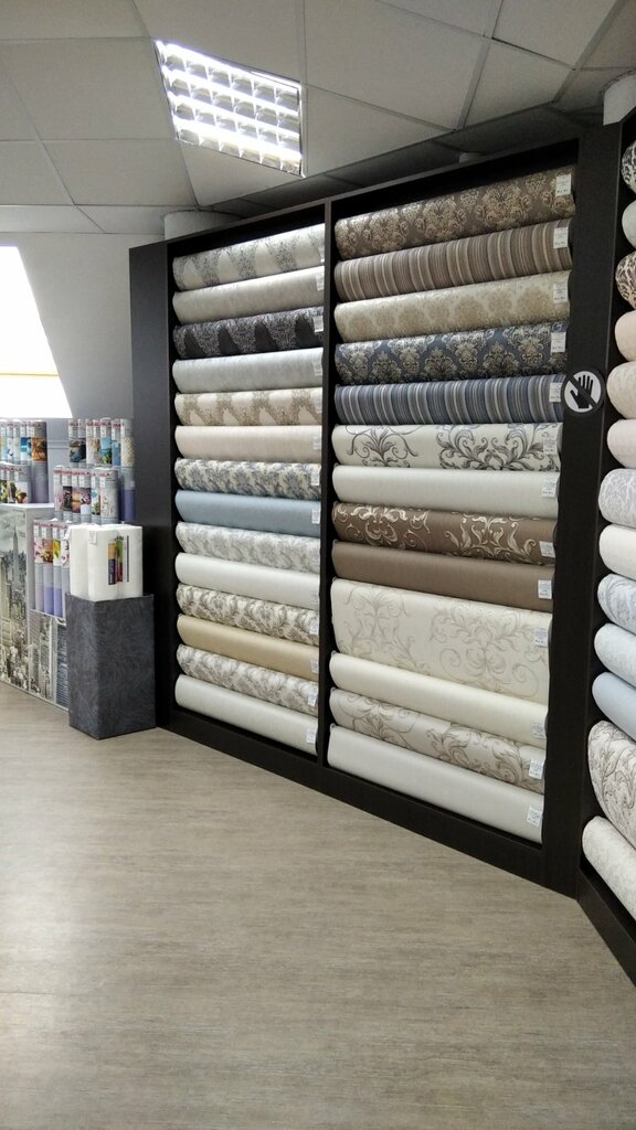 Wallpaper store Imperia Oboev, Zhodzina, photo