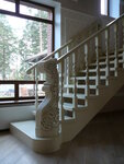 Super-lestnica (Deryabina Drive, 3А), stairs and stair railings