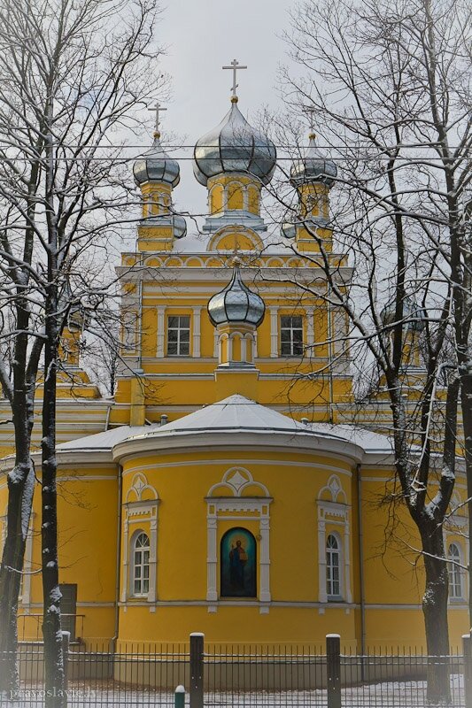كنيسة أرثوذكسية Riga Ascension Latvian Orthodox Church ، ريغا، صورة