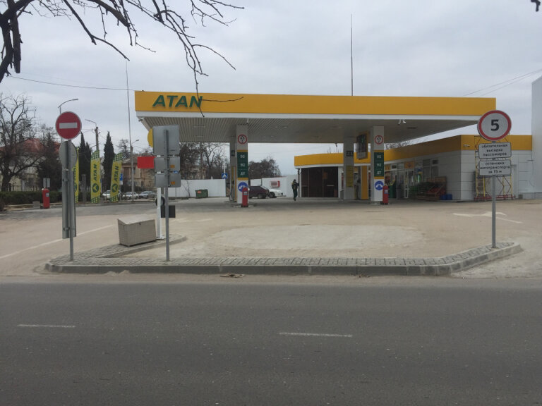 Атан крым карта заправок