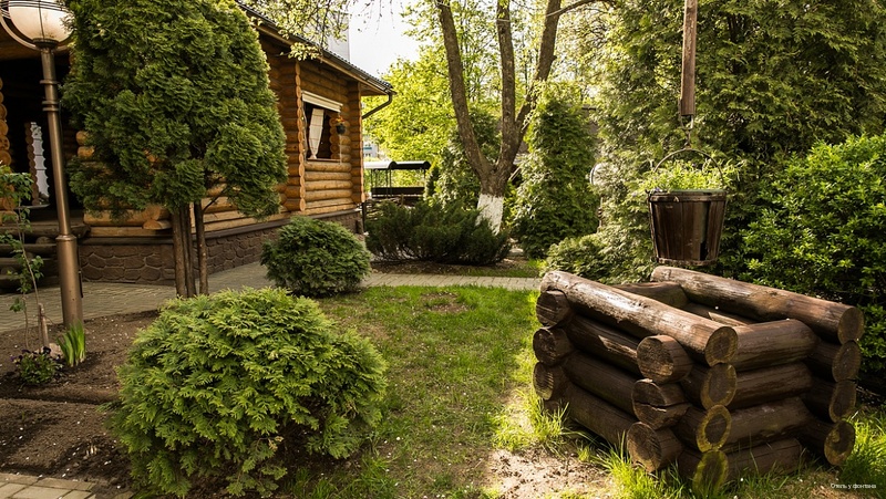 Фото У фонтана