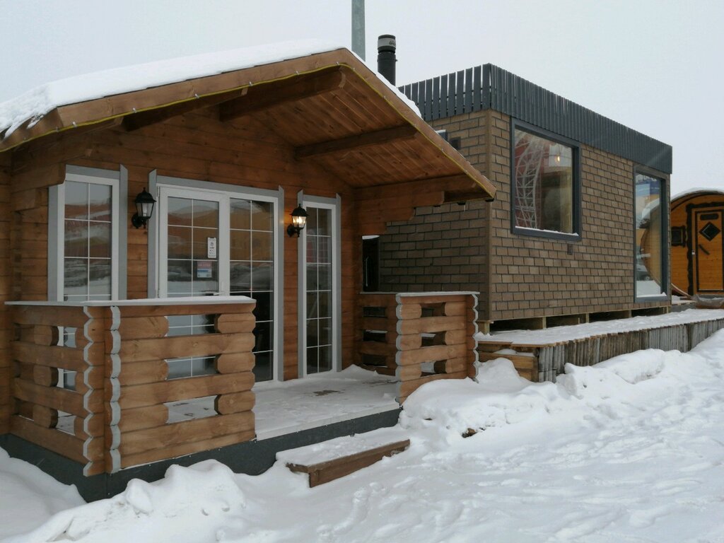 Construction of baths and saunas Kedroviy ray, Surgut, photo
