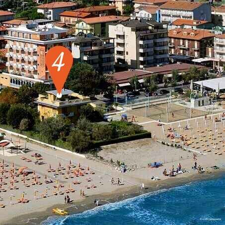 Внешний вид отеля Hotel El Cid Campeador в Римини, фото 3