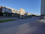 Bicycle parking (Saint Petersburg, Komendantskaya square, 1), estacionamiento de bicicletas