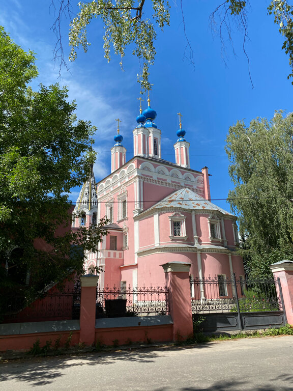 Orthodox church Cathedral of St. George the Victorious za verkhom, Kaluga, photo