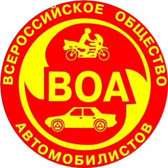 Логотип автошколы «ВОА»
