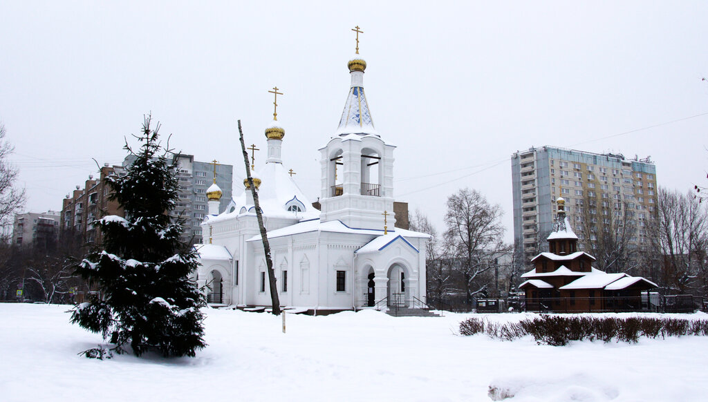 Orthodox church Chapel of Olga Equal to the Apostles in Ostankino, Moscow, photo