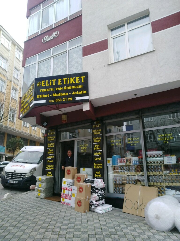 Labeling, bar coding Derviş Doğan Elite Label, Istanbul, photo