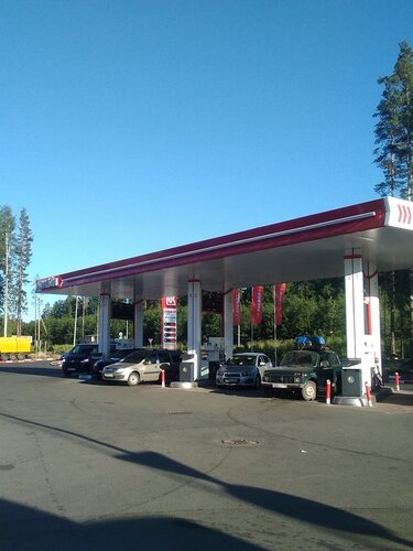 Gas station Lukoil, Republic of Karelia, photo