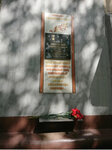 Герою Советского Союза Анатолию Георгиевичу Афанасьеву (Nizhnyaya Pervomayskaya Street, 10), memorial plaque, foundation stone