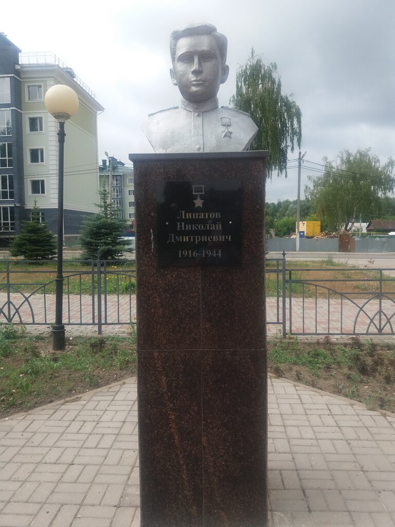 Monument, memorial Бюст Героя Советского Союза Липатова Николая Дмитриевича, Republic of Tatarstan, photo