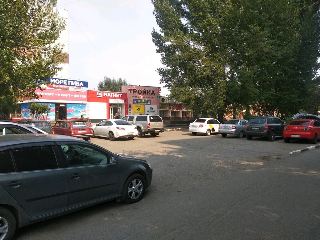 Parking lot Car park, Omsk, photo