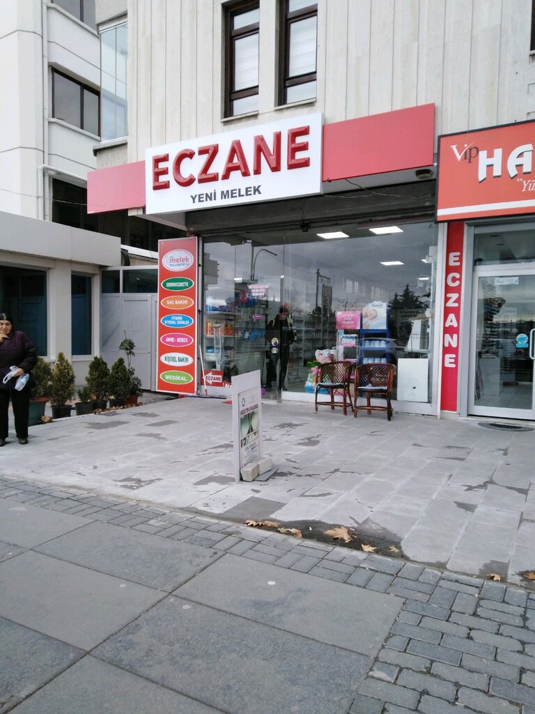 Yeni Melek Eczanesi, eczaneler, Alparslan Türkeş Cad., No29A