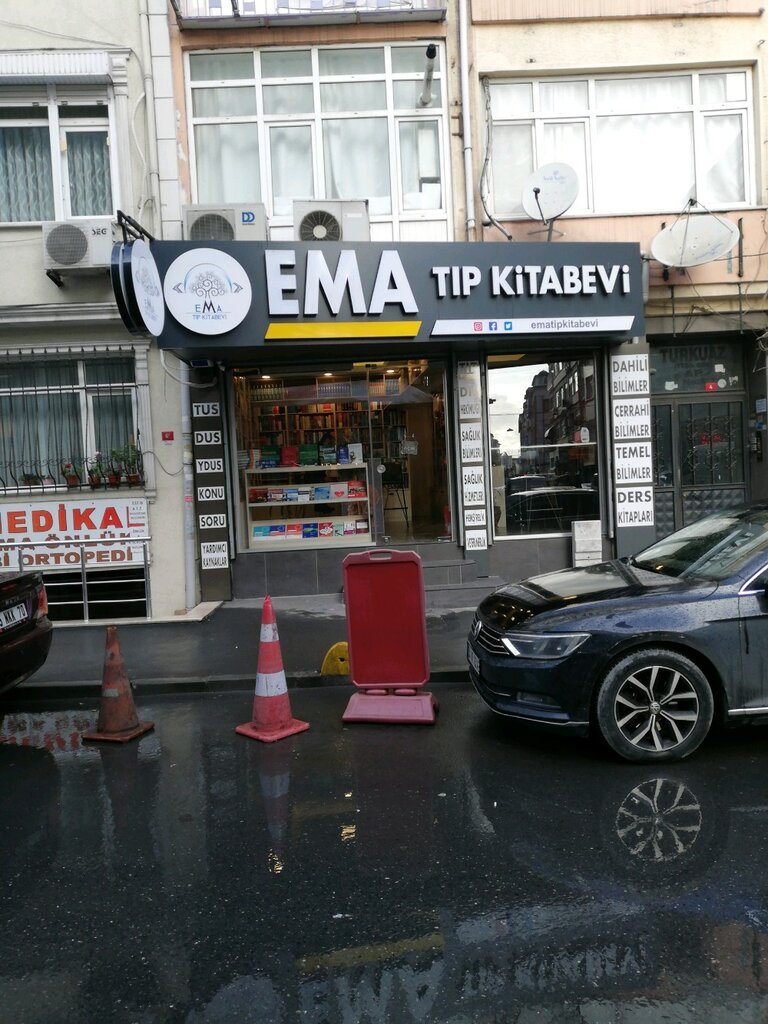 Yayınevleri, yayıncılar Ema tıp kitabevi, Fatih, foto