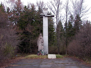 Нашим воинам-землякам (Smolensk Region, Kardymovskiy munitsipalny okrug, derevnya Kamenka), monument, memorial