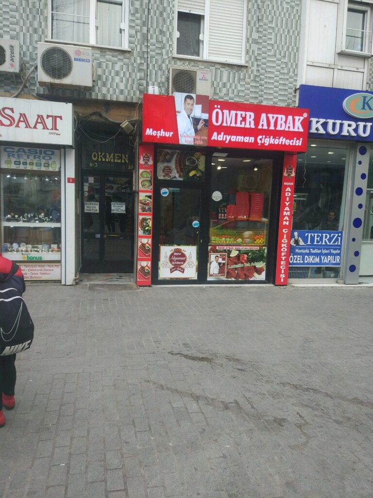 Fast food Ömer Aybak Raw Meatball, Istanbul, photo