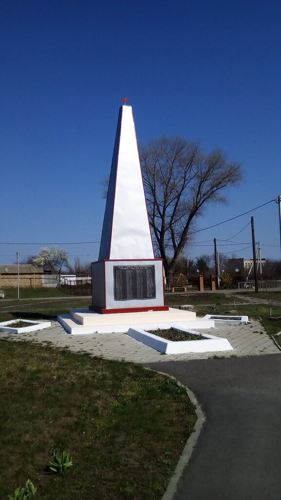 Monumento, memorial Обелиск погибшим воинам в Великой Отечественной войне, , foto