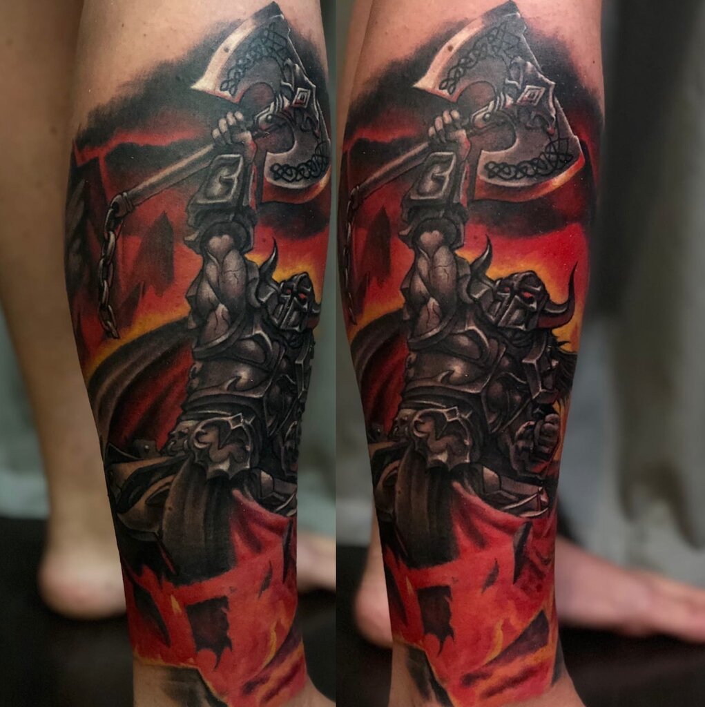 أوشام Tattooartist Dmitriy Chekhunov ، ، صورة
