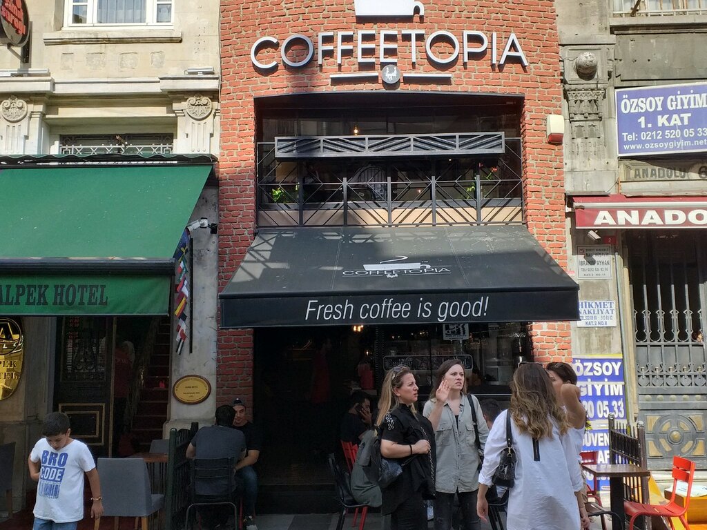 Kahve dükkanları Coffeetopia, Fatih, foto
