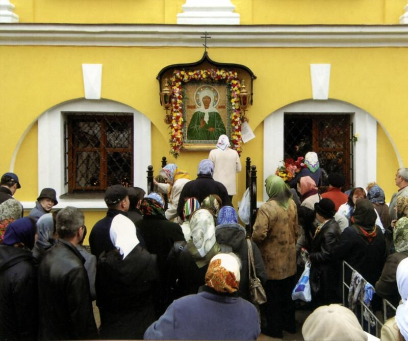 Храм святой матроны фото