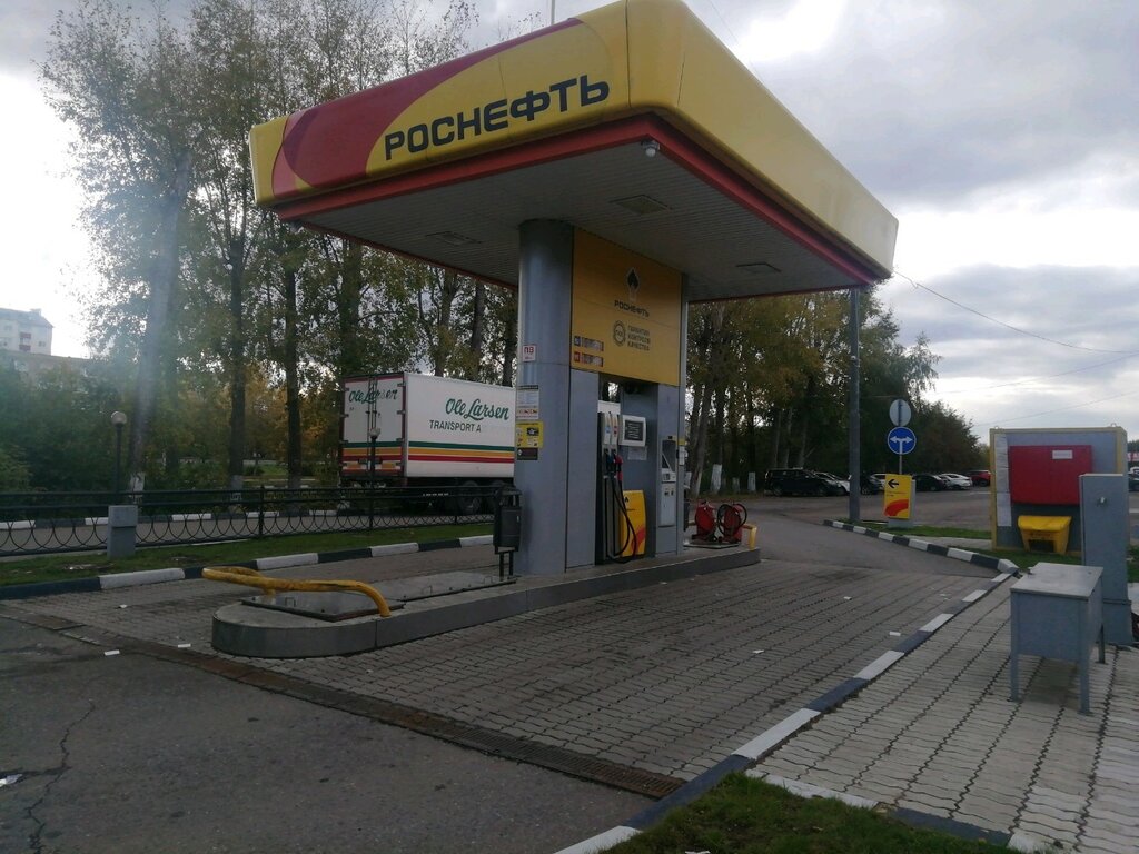 Азс роснефть москва карта