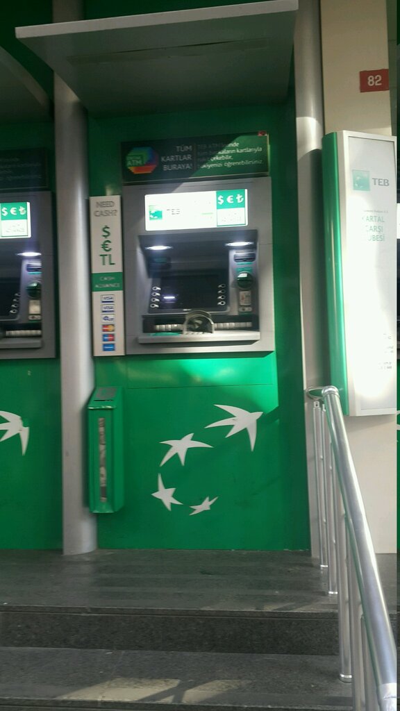 ATM'ler TEB ATM, Kartal, foto