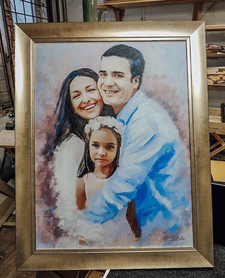 Много картин мастерская печати