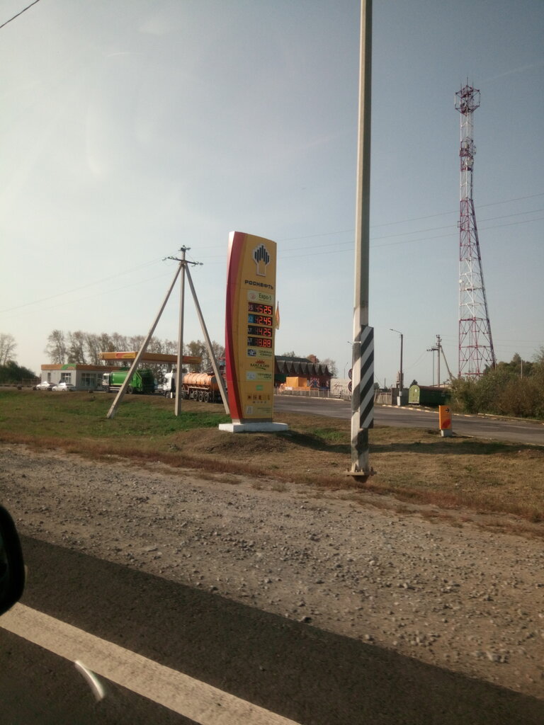 Gas station Rosneft, Tambov Oblast, photo