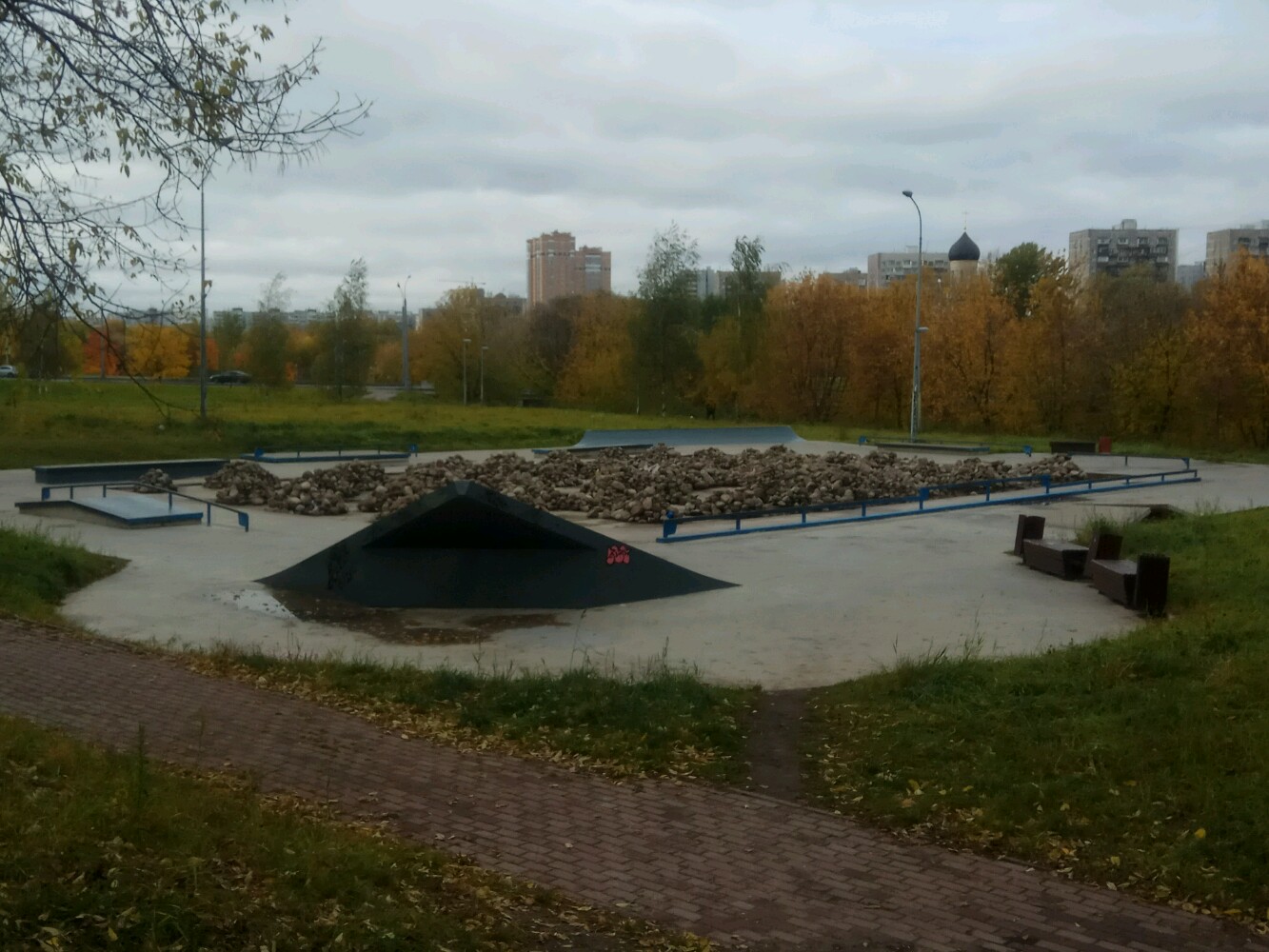 Скейт парк Яуза